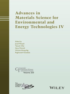 cover image of Advances in Materials Science for Environmental and Energy Technologies IV